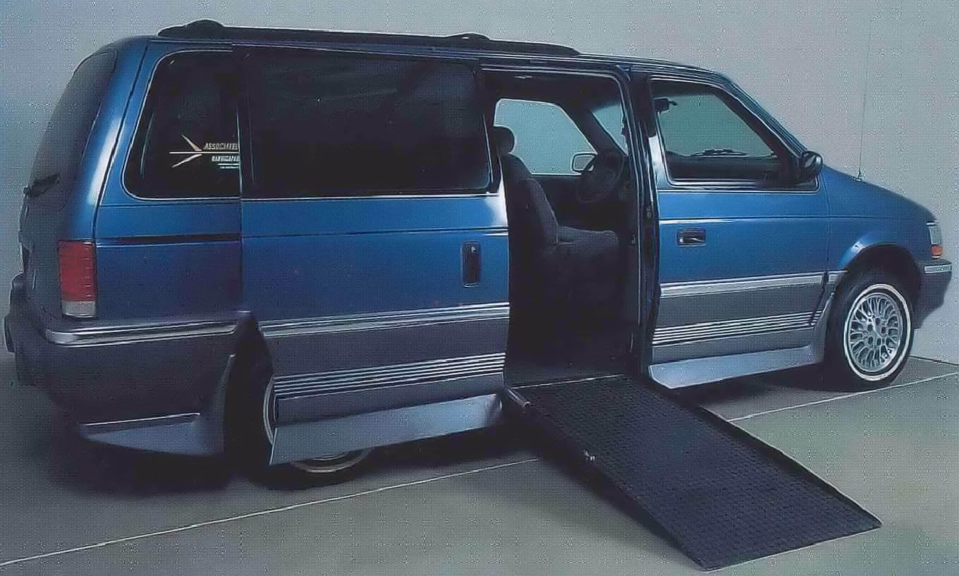 First minivan - Handicap accessible vehicle