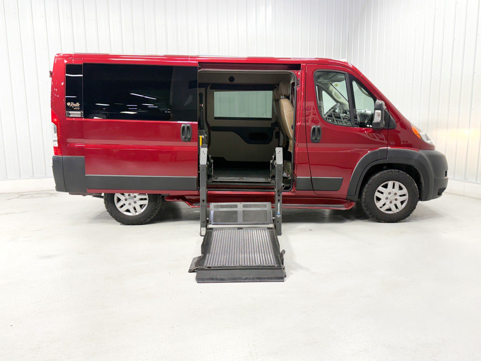 Lift on Wheelchair Van