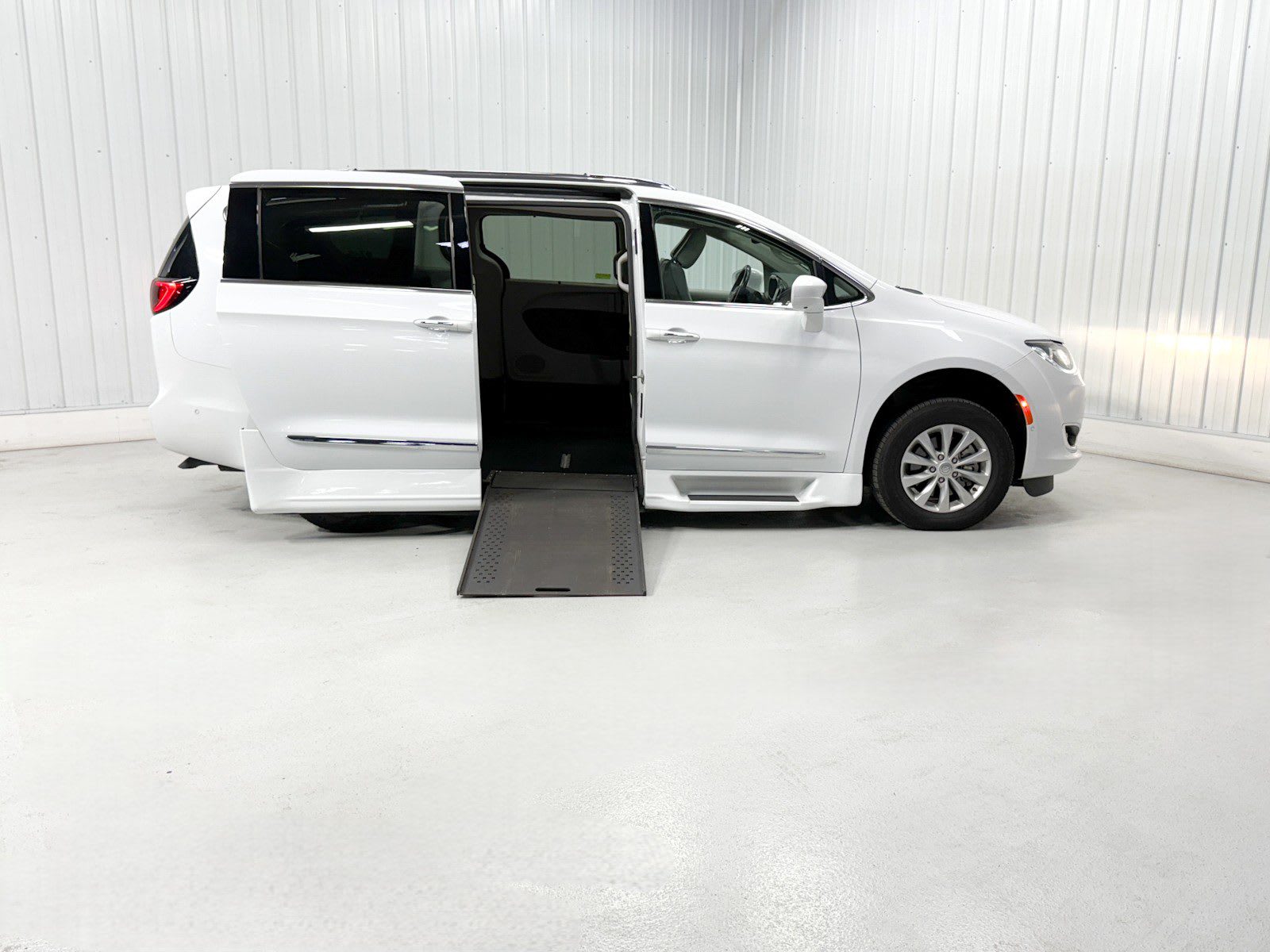 Ramp on Wheelchair Van