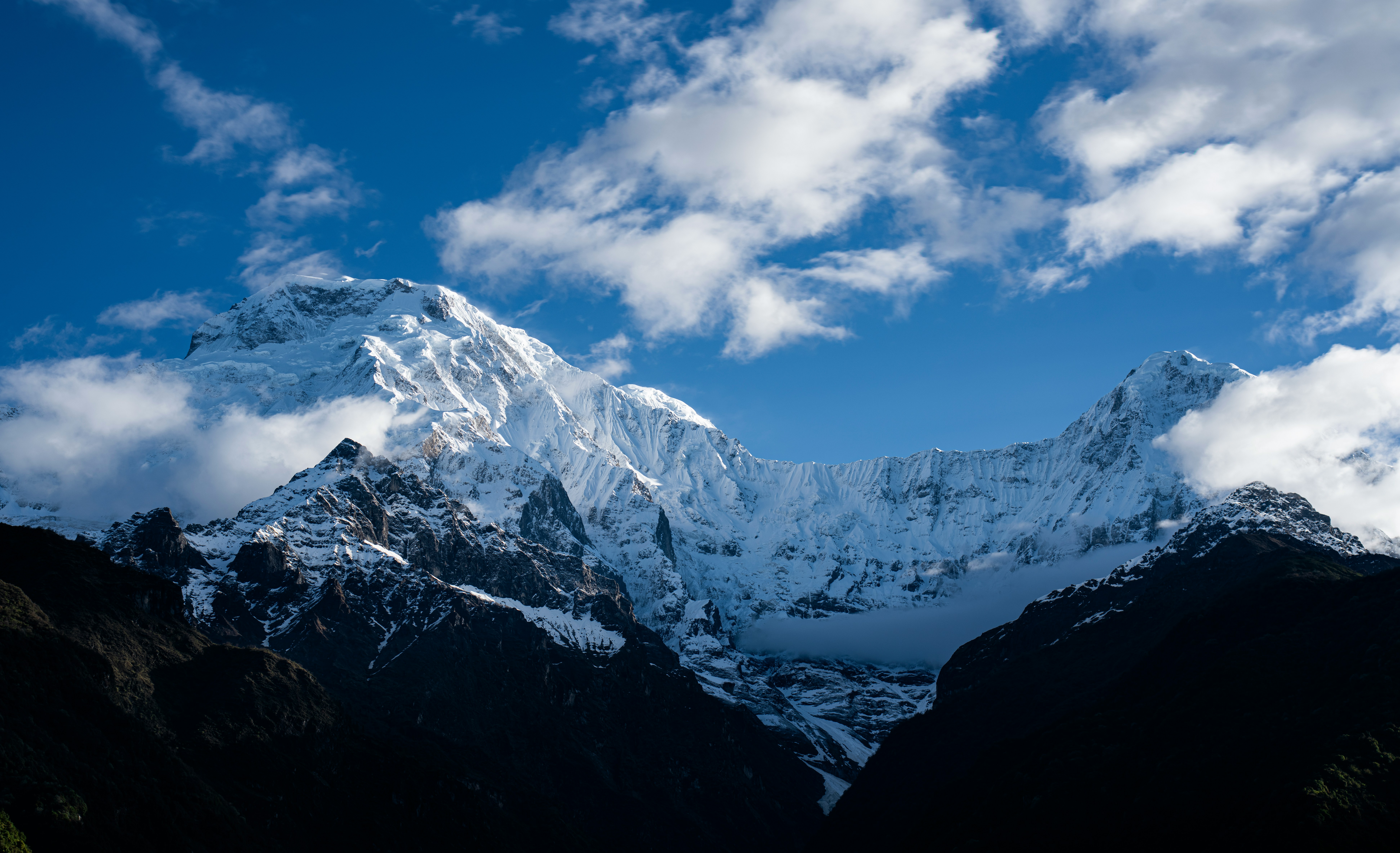Majestic Himalayan mountain range landscape - Source of GB Organics Himalayan Shilajit