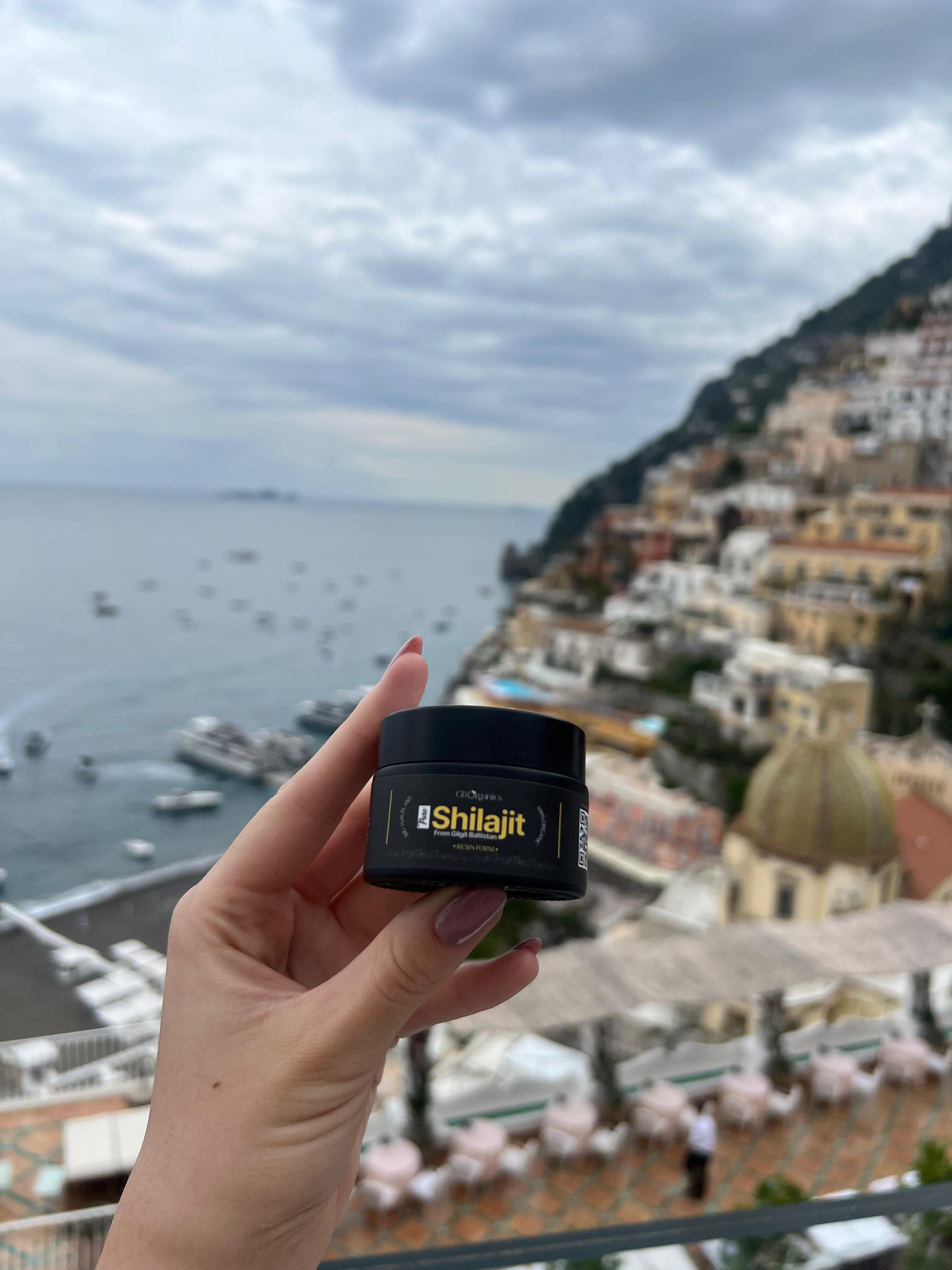 Himálajský Shilajit s přírodními prvky