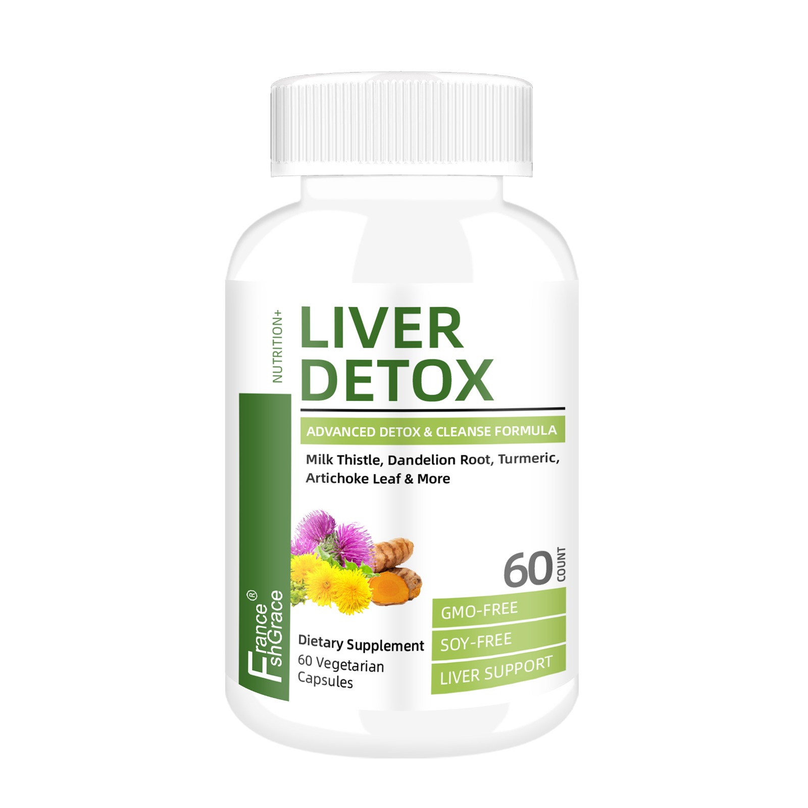 Advanced Liver Detox & Cleanse Capsules