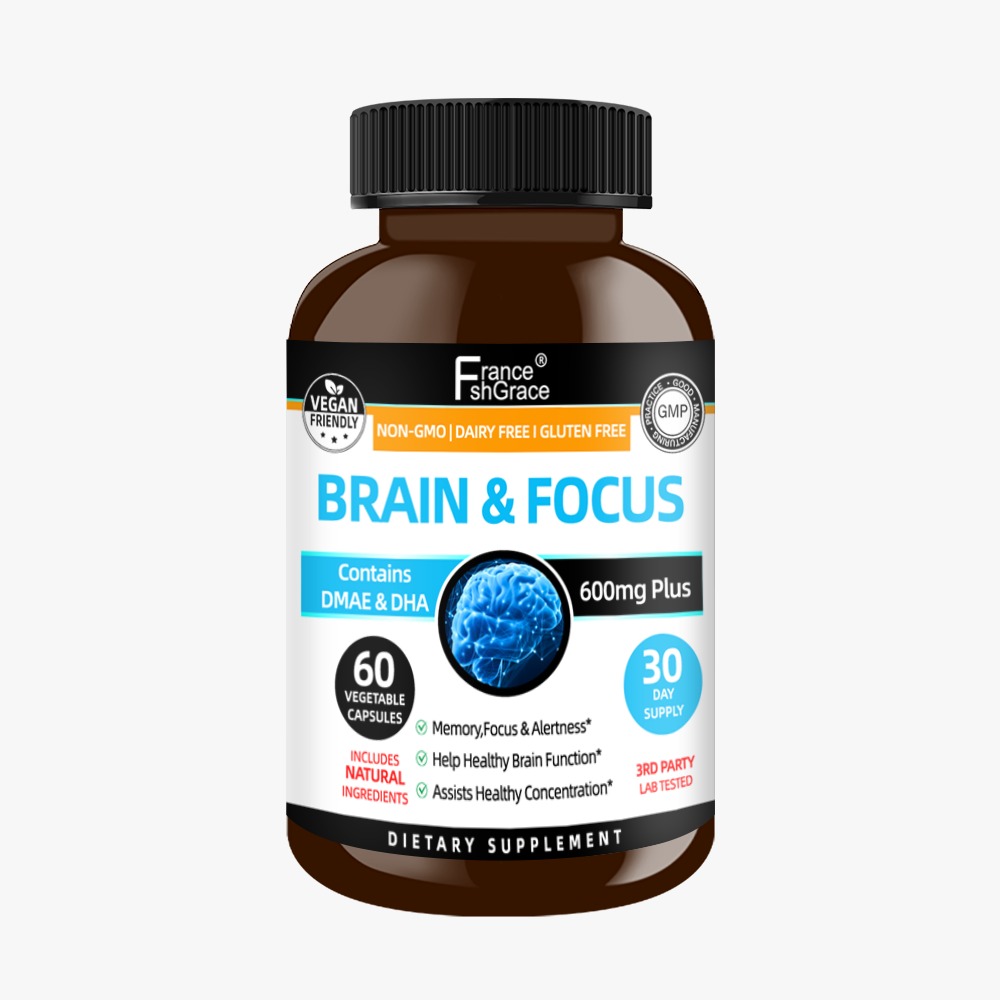 Brain & Focus Vegetable Capsules