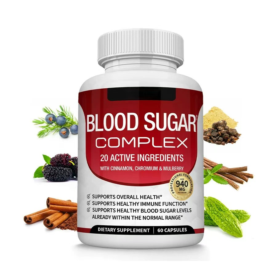 Blood Sugar Complex - Cinnamon, Chromium & Mulberry Leaf