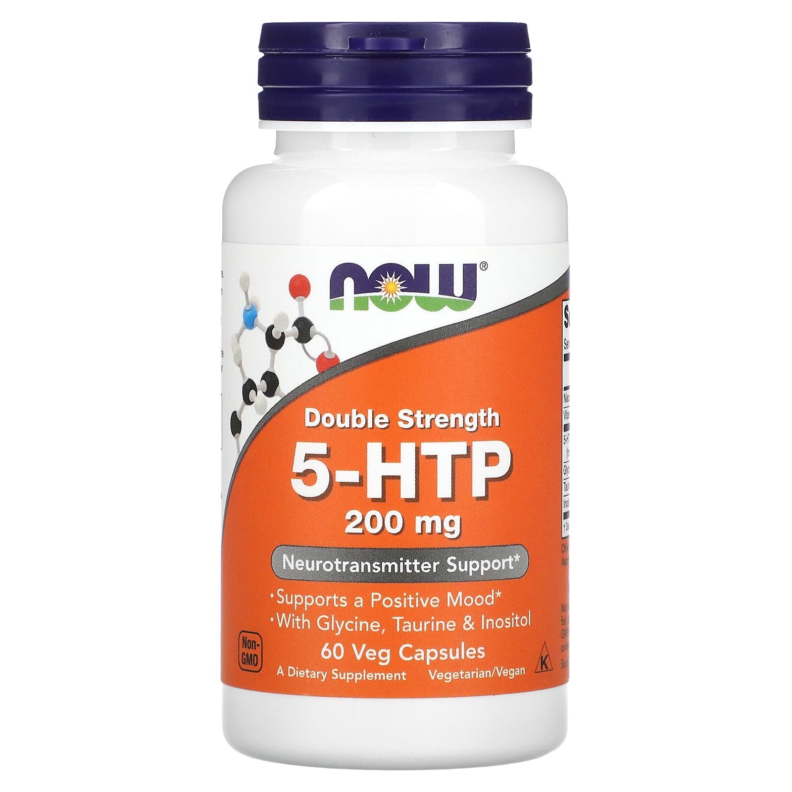 Now Foods 5HTP 200mg Capsules -60’s
