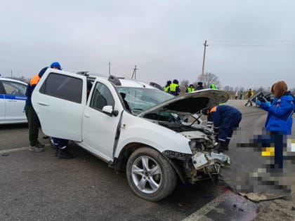 В результате ДТП водитель и пассажир скончались на месте