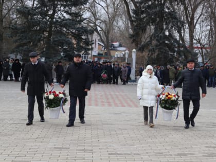 Глава Советского МО Сергей Гультяев принял участие в митинге