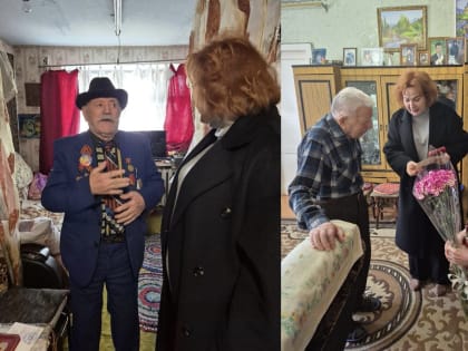 В Георгиевском округе вручили юбилейные медали ветеранам