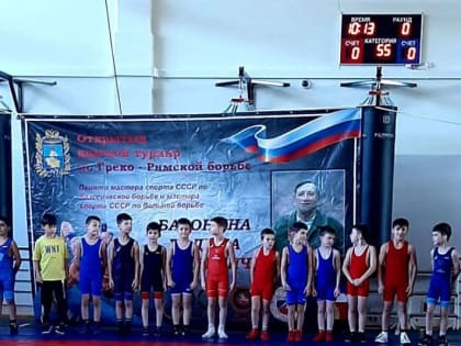 Открытое городское первенство по греко-римской борьбе среди юношей завершилось в Пятигорске