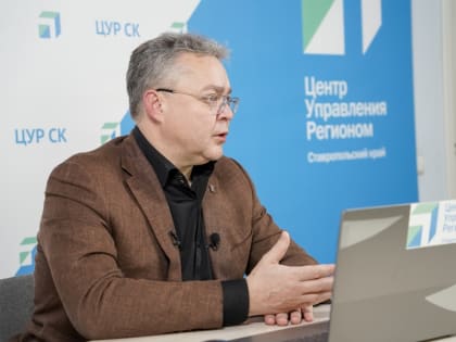 Губернатор Владимир Владимиров обсудил вопросы ремонта дорог во время прямой линии