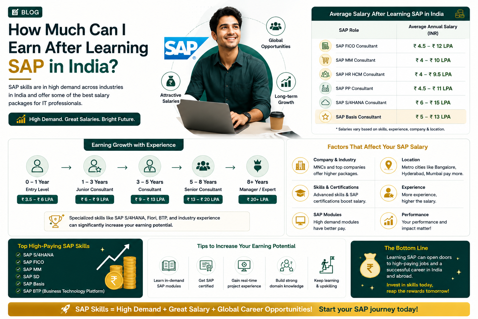 How Much Can I Earn After Learning SAP in India?