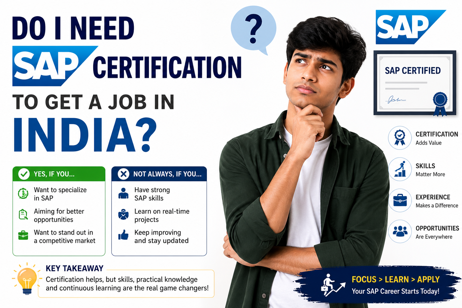 Do I Need SAP Certification to Get a Job in India?