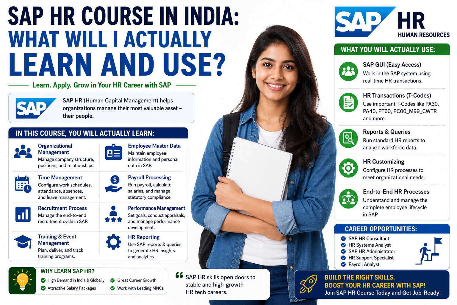 SAP HR Course in India: What Will I Actually Learn and Use?