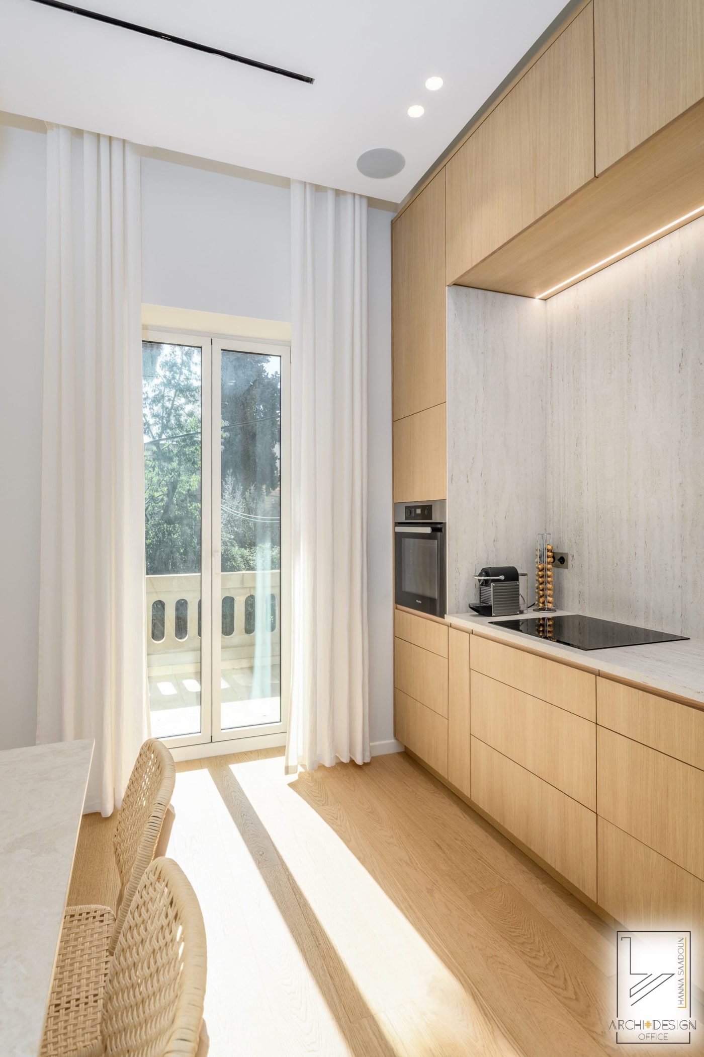 Kitchen — Hovevei Zion, interior design by Hanna Saadoun, Talbiya, Jerusalem