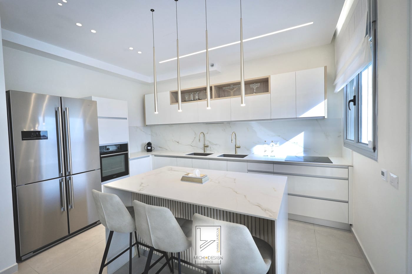 Living room — Elad, interior design by Hanna Saadoun, Jerusalem