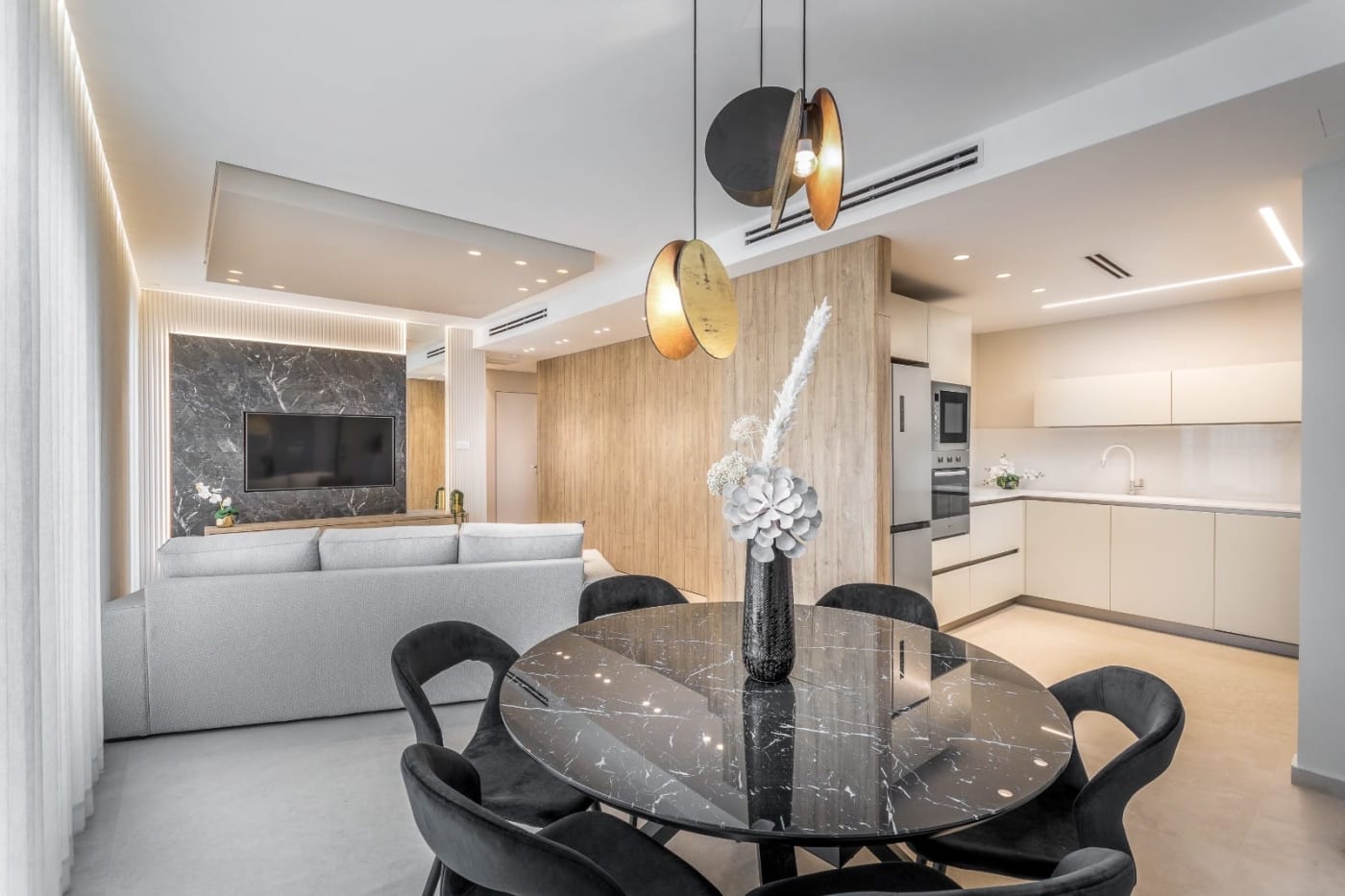 Living room — Legacy, interior design by Hanna Saadoun, David's Village, Jerusalem