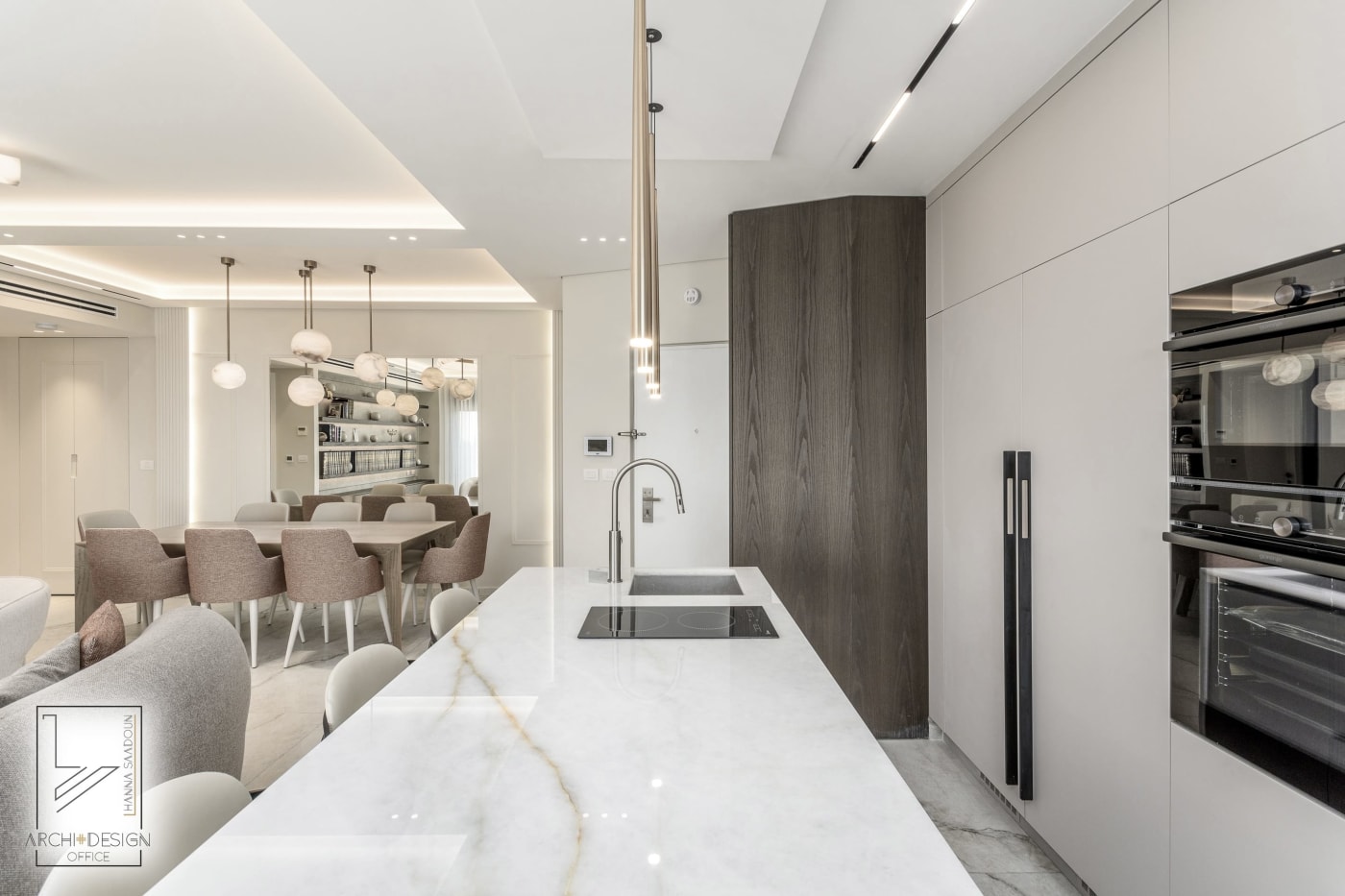 Kitchen — Mishkenot Ha'Uma, interior design by Hanna Saadoun, Rova Chutz, Jerusalem