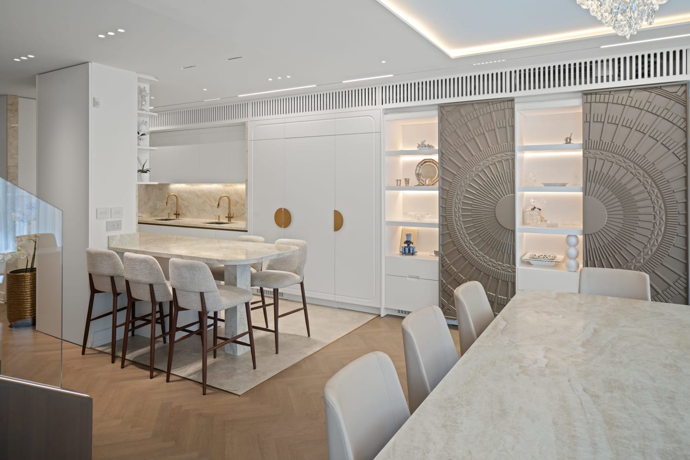 Interior designed by Hanna Saadoun in David's Village, Jerusalem