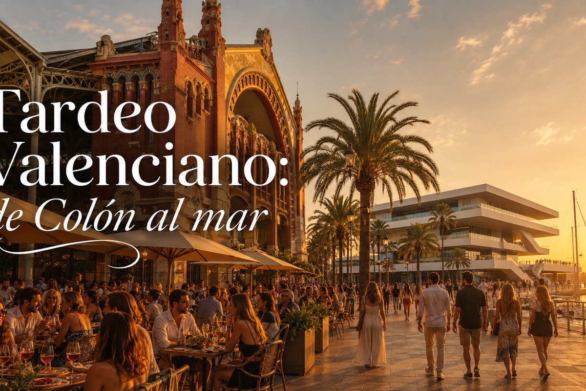 Una ruta Tardeo Valenciano: de Colón al mar