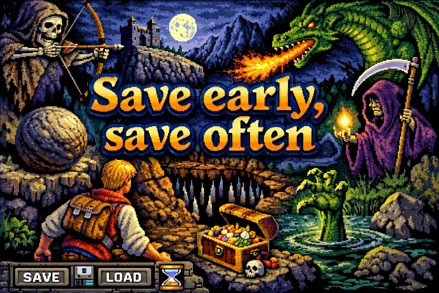 Save early, save often