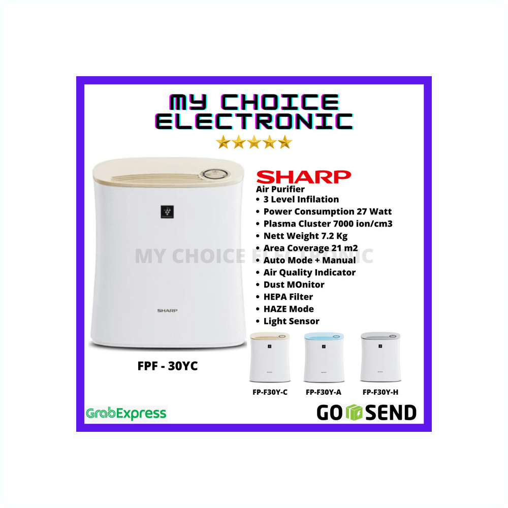 Jual Sharp Air Purifier KcG40YH Kode 331 di Seller bascara store