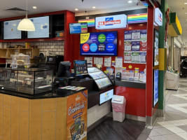Salisbury cafe with lotto kiosk