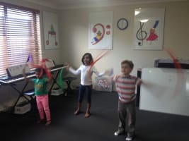 Smart Children Play Piano