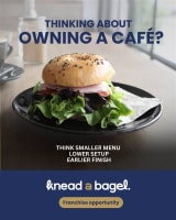 Franchisor: Knead a Bagel Goldfields - Bayside - Surf Coast - Peninsula