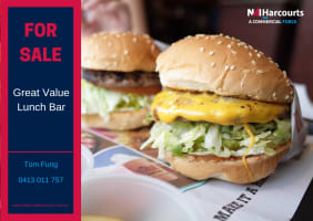 Great Value Lunch Bar for Sale