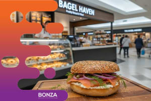 36823 Fully Established & Equipped Bagel Cafe - Prime Location