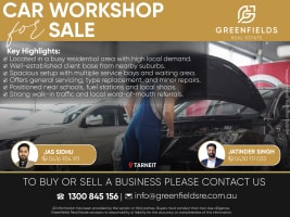 Established Car Workshop in High-Demand Residential Area