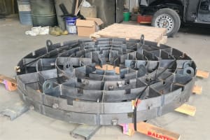 Large-Scale Sandblasting Facility With Freehold