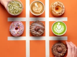 Donut and Coffee Franchise Kiosk in Major Sutherland Shire Shopping Centre, No Cooking Required