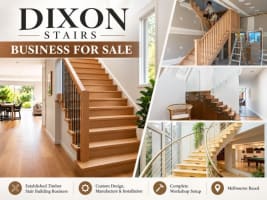 Established Staircase Manufacturing Business - Complete WIWO Opportunity