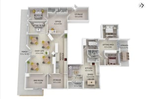 Freehold Takeaway & 3BR residence & 1 BR unit in Rosewood