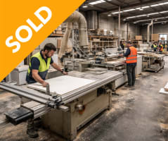 **SOLD** Cabinet Manufacturing Workshop in Dandenong