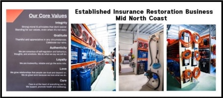 Long-Established Insurance Restoration Business Mid North Coast
