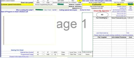 Established Laser Cutting & Metal Processing Business