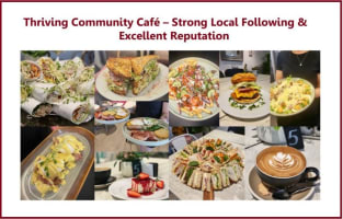 Thriving Community Cafe Strong Local Following & Excellent Reputation