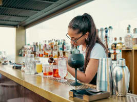 Rooftop Bar Hotel Late Night Venue