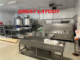 Complete Cheese manufacturing plant. Includes Freehold.