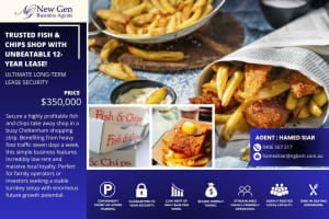 Well-Established Fish & Chips Business | Low Rent | 12-Year Lease [2605123]