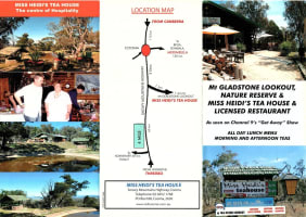 ICONIC LOG CABIN TEA HOUSE RESTAURANT WITH TOP VIEWS UNDER MT GLADSTONE LOOKOUT