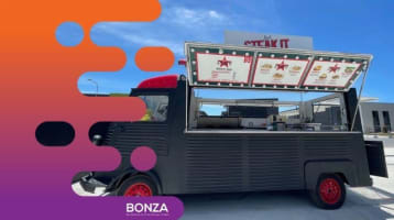 35488 Vintage Food Truck   Popular Menu & Prime Market Locations