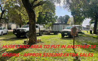 Cabin park. Long & Short term tenants. Huge further upside !!