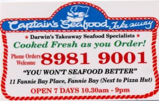 CAPTAIN SEAFOOD - WELL ESTABLISED - PROFITABLE BUSINESS