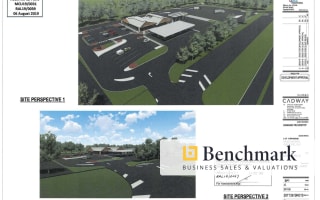 UNDER CONTRACT: Strategic development land with DA Approved Service Station Site