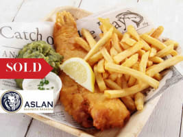 FISH AND CHIPS FOR SALE