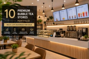 10-Store Bubble Tea Franchise Portfolio