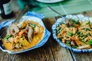 Licensed Thai Restaurant with rare on-site parking-West End